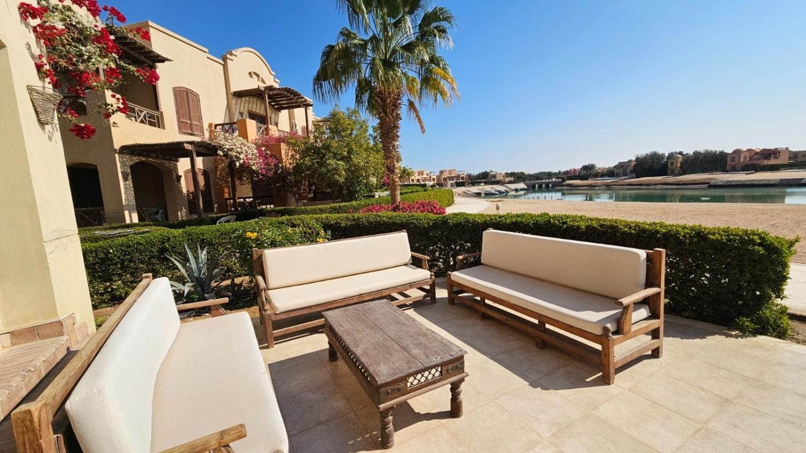 Sabina - A Luxurious Fully Furnished Ground Floor 2Bd Apartment In El Gouna-Red Sea Хургада Екстериор снимка